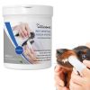 Grooming Wipes Pet Teeth Cleaning Wipes for Dogs & Cats, Dental Wipes for Dogs Teeth