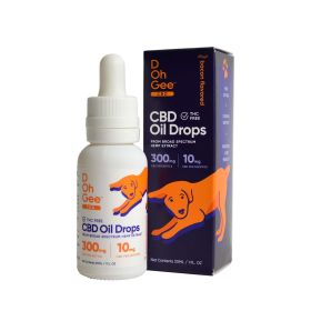 D Oh Gee CBD Dog Oil Drops 300mg Bacon Flavor